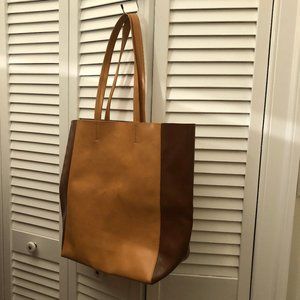 Prive by soral vegan shoulder bag/ tote tan